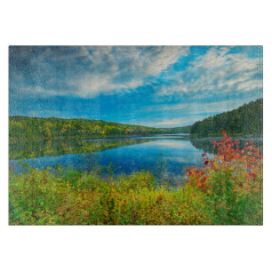 Landschaft von Costello Lake Schneidebrett