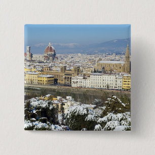 Landschaft von Florenz vom Piazzale Button
