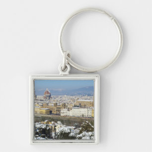 Landschaft von Florenz vom Piazzale Schlüsselanhänger