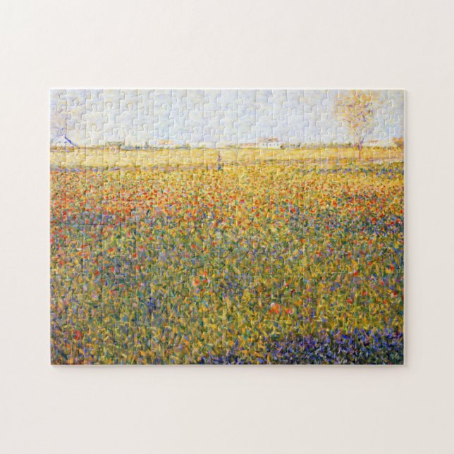 Landschaft von Georges Seurat (Horizontal)