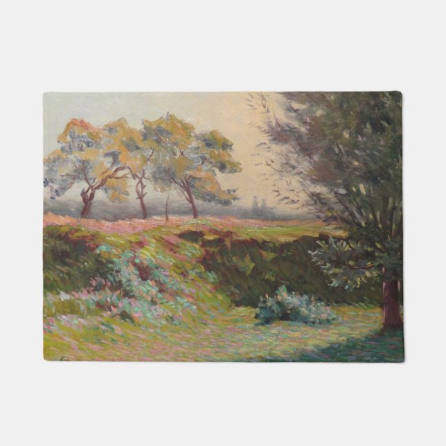 Landschaft (von Léo Gausson) Fußmatte (Vorderseite)