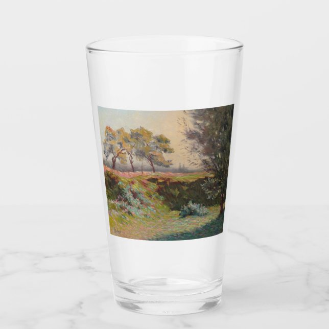 Landschaft (von Léo Gausson) Glas (Vorderseite)