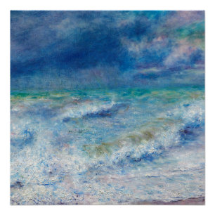 Landschaft von Pierre-Auguste Renoir, Kunst Poster