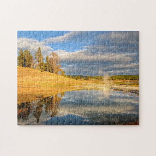 Landschaft von Yellowstone (Horizontal)