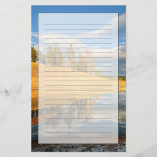 Landschaft von Yellowstone Briefpapier