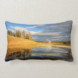 Landschaft von Yellowstone Lendenkissen