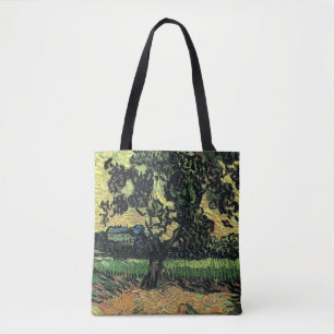 Landschaft w Schloss Auvers von Vincent van Gogh Tasche