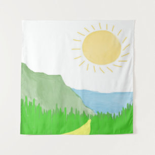 Landschaft Wandteppich