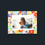 Landschaft Wildblume Rahmen Muttertagsgeschenk Can Leinwanddruck<br><div class="desc">Feiern Sie mit dieser maßgeschneiderten Fotografie-Leinwand und dem Retro-farbenen,  malerisch-wilden Blume-Muster einen Familiengenuss mit bearbeitbarem Text und geben Sie ihr ein Geschenk,  das sie für immer an der Wand hängen und pflegen kann.</div>