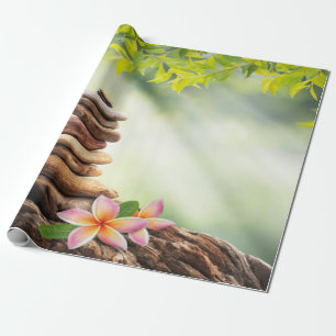 Landschaft, Zen-Steine, Blume Geschenkpapier