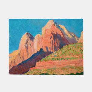 Landschaft, Zion Nationalpark von Maynard Dixon Fußmatte