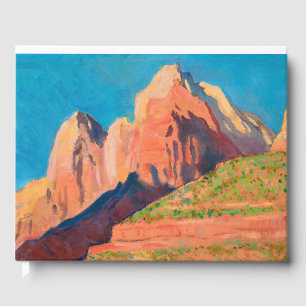 Landschaft, Zion Nationalpark von Maynard Dixon Gästebuch