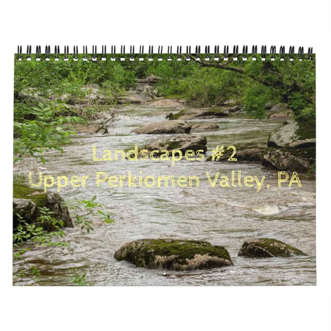 Landschaften #2 Perkiomen Valley PA Kalender (Titelbild)