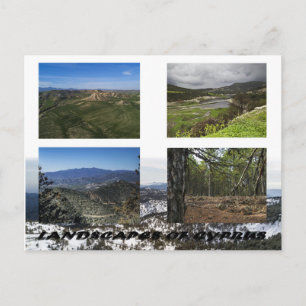 Landschaften auf Zypern Postkarte