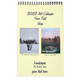 Landschaften, Schnee und Jahresbilder 2022 Kalender