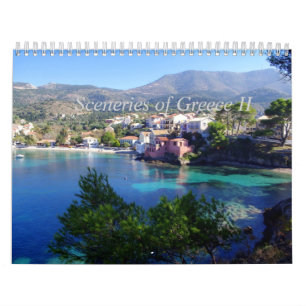 Landschaften von Griechenland II Kalender