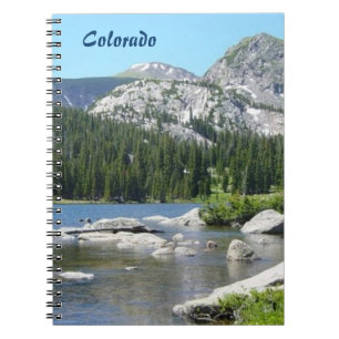 Landschaftlich Colorado Notizblock
