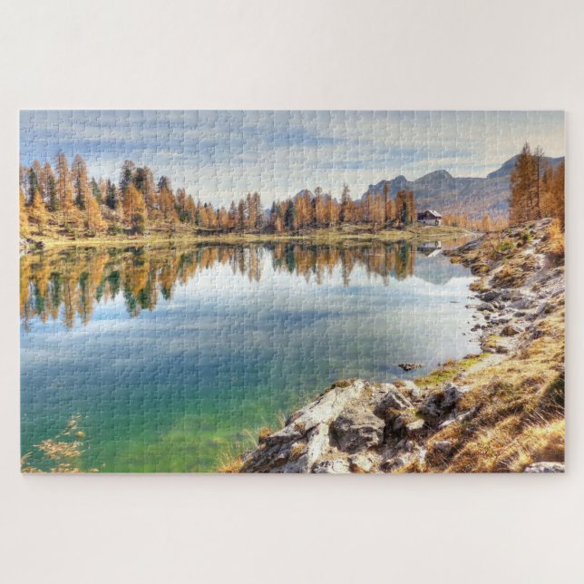 Landschaftlich Federa Lake Landscape - Lago Federa (Horizontal)
