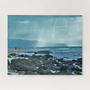 Landschaftlich Hawaii Coastal Beach Jigsaw Puzzle