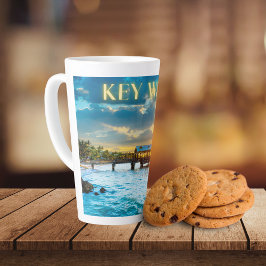 Landschaftlich Key West Pier Milchtasse