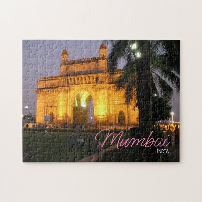 Landschaftlich Mumbai India Jigsaw Puzzle (Horizontal)