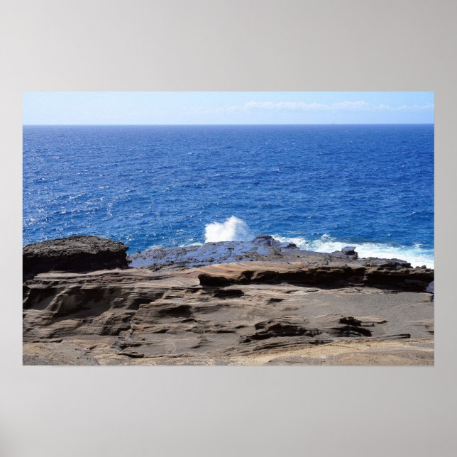 Landschaftlich Ocean View Poster (Vorne)