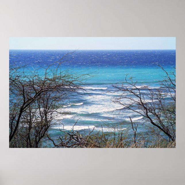 Landschaftlich Ocean View Poster (Vorne)