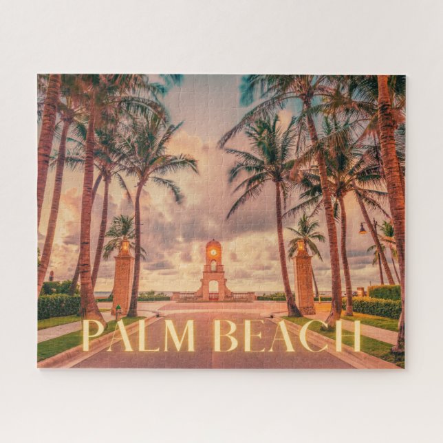 Landschaftlich Palm Beach (Horizontal)