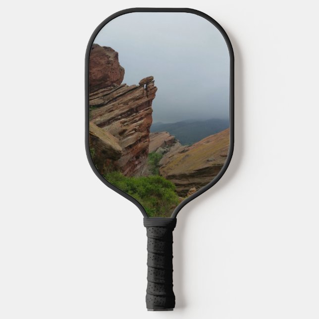 Landschaftlich Rote Felsen Colorado Pickleball Pad Pickleball Schläger (Vorderseite)