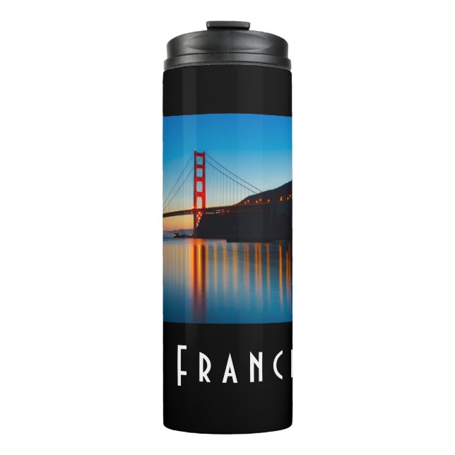 Landschaftlich San Francisco Thermosbecher (Vorderseite)