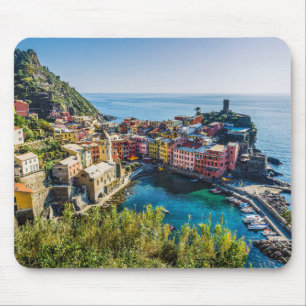 Landschaftlich Village, Cinque Terre, Ligurien, It Mousepad