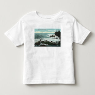 Landschaftliche Ansicht der Kap-Hütte des felsigen Kleinkind T-shirt