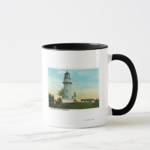 Landschaftliche Ansicht über die Western-Promenade Tasse