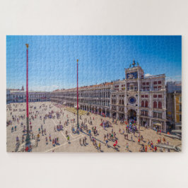 Landschaftliche Aussicht auf den San Marco Platz, 