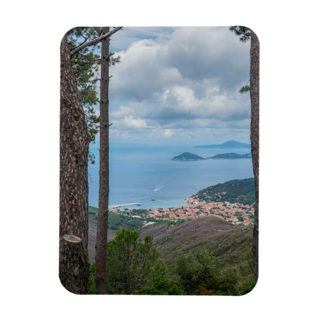Landschaftliche Aussicht auf die Gegend um Marcian Magnet (Vertikal)