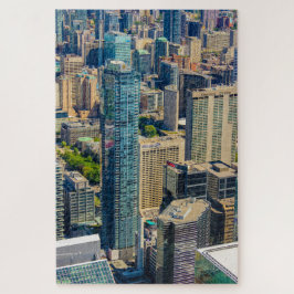 Landschaftliche Aussicht auf Toronto vom KN-Turm,