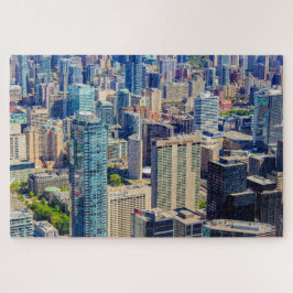Landschaftliche Aussicht auf Toronto vom KN-Turm,