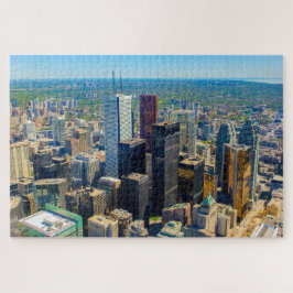 Landschaftliche Aussicht auf Toronto vom KN-Turm,
