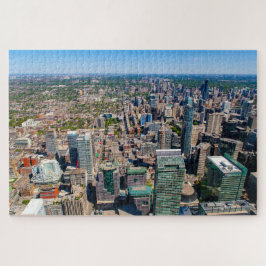Landschaftliche Aussicht auf Toronto vom KN-Turm,