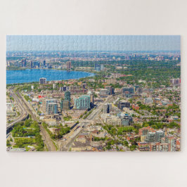Landschaftliche Aussicht auf Toronto vom KN-Turm,