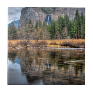 Landschaftliche Fälle Yosemite Fliese