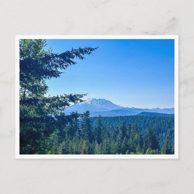 landschaftliche Haltestelle Postkarte (Vorderseite)