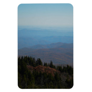 Landschaftliche Inspirationsberge Fotografie Magnet