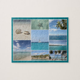 Landschaftliche Karibik Isla Saona Foto Collage