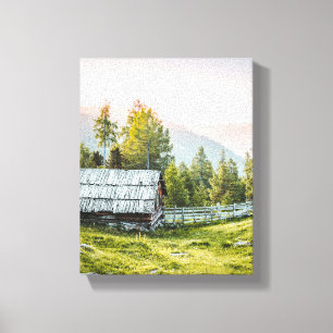 Landschaftliche Landfotografie Bauernhof USA Lands Leinwanddruck