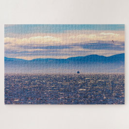 Landschaftliche Landschaft der Bucht von Tadoussac