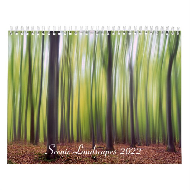 Landschaftliche Landschaften Kalender (Titelbild)
