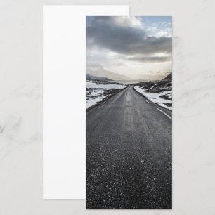 Landschaftliche Landschaftsfotokarte für Norwegen
