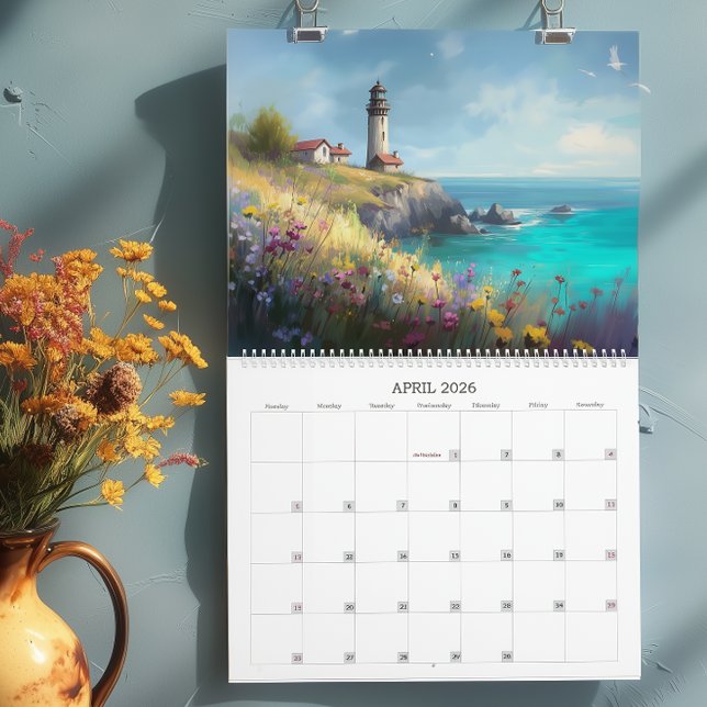 Landschaftliche Leuchttürme Kalender (Von Creator hochgeladen)