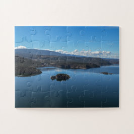 Landschaftliche Mountain Lake Picture Erinnerungen